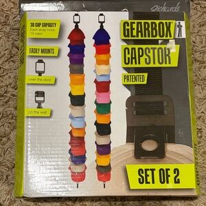 NIB Gearbox Capstor Baseball Cap Organizer Holder